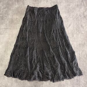 Y2k Jennifer Lauren Shimmer Maxi Skirt